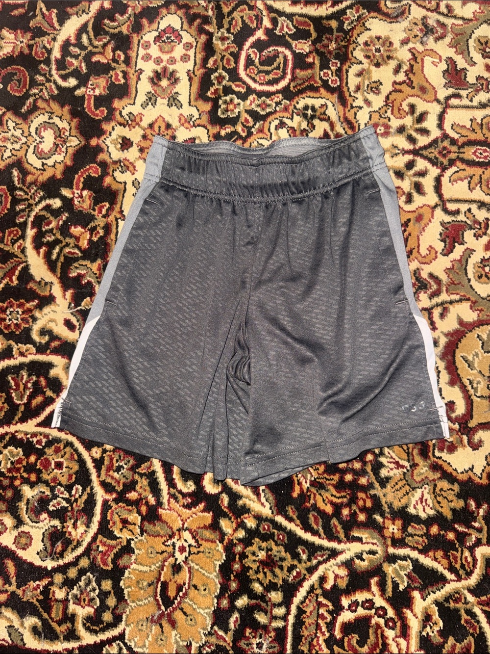 Kids Gray Athletic Shorts - size 6/7